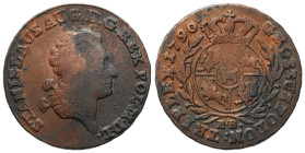 Stanislaus Augustus Poniatowski 
POLSKA / POLAND / POLEN / POLOGNE / POLSKO

Stanisław August Poniatowski. Trojak (3 grosze / groschen) 1790 EB, Wa...