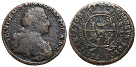 Stanislaus Augustus Poniatowski 
POLSKA / POLAND / POLEN / POLOGNE / POLSKO

Stanisław August Poniatowski. Trojak (3 grosze / groschen) 1766 g, Kra...