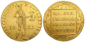 The November Uprising 
POLSKA / POLAND / POLEN / RUSSIA / RUSSLAND / РОССИЯ

November Uprising. Ducat 1831 dot before torch 
AW: Stojący rycerz z ...