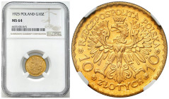 Second Polish Republic Circulation coins
POLSKA / POLAND / POLEN / POLOGNE / POLSKO

II RP. 10 zlotych 1925, Bolesław Chrobry NGC MS64 - BEAUTIFUL ...