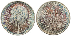 Second Polish Republic Circulation coins
POLSKA / POLAND / POLEN / POLOGNE / POLSKO

II RP. 10 zlotych 1932 głowa kobiety (ze znakiem mennicy) 

...