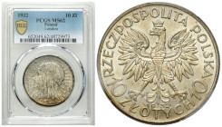 Second Polish Republic Circulation coins
POLSKA / POLAND / POLEN / POLOGNE / POLSKO

II RP. 10 zlotych 1932 głowa kobiety (bez znaku mennicy) PCGS ...