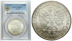 Second Polish Republic Circulation coins
POLSKA / POLAND / POLEN / POLOGNE / POLSKO

II RP. 10 zlotych 1932 głowa kobiety (ze znakiem mennicy) PCGS...