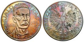 Second Polish Republic Circulation coins
POLSKA / POLAND / POLEN / POLOGNE / POLSKO

II RP. 10 zlotych 1933 Traugutt - ŁADNE 

Tęczowa patyna, ła...