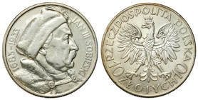 Second Polish Republic Circulation coins
POLSKA / POLAND / POLEN / POLOGNE / POLSKO

II RP. 10 zlotych 1933 Sobieski 

Czyszczony.

Details: 22...
