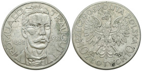 Second Polish Republic Circulation coins
POLSKA / POLAND / POLEN / POLOGNE / POLSKO

II RP. 10 zlotych 1933 Traugutt 

Obiegowy stan zachowania, ...
