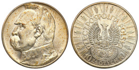 Second Polish Republic Circulation coins
POLSKA / POLAND / POLEN / POLOGNE / POLSKO

II RP. 10 zlotych 1934 Piłsudski – Strzelecki 

Wariant z or...