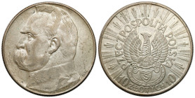 Second Polish Republic Circulation coins
POLSKA / POLAND / POLEN / POLOGNE / POLSKO

II RP. 10 zlotych 1934 Piłsudski – Strzelecki 

Wariant z or...