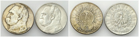 Second Polish Republic Circulation coins
POLSKA / POLAND / POLEN / POLOGNE / POLSKO

II RP. 10 zlotych 1934 Piłsudski Orzeł urzędowy i strzelecki, ...