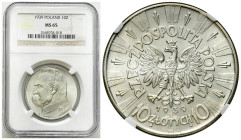 Second Polish Republic Circulation coins
POLSKA / POLAND / POLEN / POLOGNE / POLSKO

II RP. 10 zlotych 1939 Piłsudski NGC MS65 - AMAZING 

Znakom...