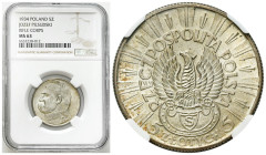 Second Polish Republic Circulation coins
POLSKA / POLAND / POLEN / POLOGNE / POLSKO

II RP. 5 zlotych 1934 Piłsudski NGC MS63 - AMAZING 

Moneta ...