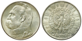 Second Polish Republic Circulation coins
POLSKA / POLAND / POLEN / POLOGNE / POLSKO

II RP. 5 zlotych 1936 Piłsudski - BEAUTIFUL 

Pięknie zachow...
