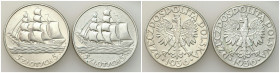 Second Polish Republic Circulation coins
POLSKA / POLAND / POLEN / POLOGNE / POLSKO

II RP. 5 zlotych 1936 Żaglowiec, group of 2 pieces 

Obiegow...