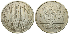 Free City of Gdansk
POLSKA / POLAND / POLEN / POLOGNE / POLSKO

Wolne Miasto Gdańsk / Danzig. 5 gulden 1923, Utrecht - Kościół Marii Panny 

Obie...