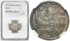 Free City of Gdansk
POLSKA / POLAND / POLEN / POLOGNE / POLSKO

Wolne Miasto Gdańsk/Danzig. 1 gulden 1923 NGC MS63 - BEAUTIFUL 

Wspaniale zachow...