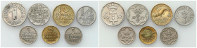 Free City of Gdansk
POLSKA / POLAND / POLEN / POLOGNE / POLSKO

Wolne Miasto Gdańsk/Danzig. 5-10 fenig, 1/2-1 gulden 1923-1932, group of 7 pieces ...
