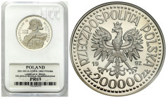 Nickel PROBE coins
POLSKA / POLAND / POLEN / PROBA / PATTERN

III RP. PROBE / PATTERN Nickel 200.000 zlotych 1992 Władysław III Warneńczyk - półpos...