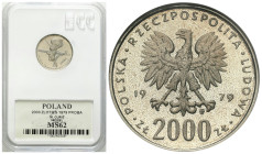 Nickel PROBE coins
POLSKA / POLAND / POLEN / PROBA / PATTERN

PRL. PROBE / PATTERN Nickel 2.000 zlotych 1979, Maria Skłodowska-Curie 

Moneta w p...