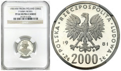 Nickel PROBE coins
POLSKA / POLAND / POLEN / PROBA / PATTERN

PRL. PROBE / PATTERN Nickel 2.000 zlotych 1981, Bolesław II Śmiały - NGC PF66 ULTRA C...