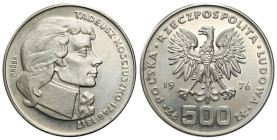 Nickel PROBE coins
POLSKA / POLAND / POLEN / PROBA / PATTERN

PRL. PROBE / PATTERN Nickel 500 zlotych 1976 – Tadeusz Kościuszko 

Pięknie zachowa...