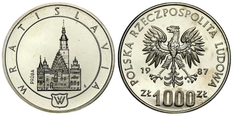 Nickel PROBE coins
POLSKA / POLAND / POLEN / PROBA / PATTERN

PRL. PROBE / PA...