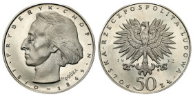 Nickel PROBE coins
POLSKA / POLAND / POLEN / PROBA / PATTERN

PRL. PROBE / PATTERN Nickel 50 zlotych 1972 – Fryderyk Chopin 

Mikroryski.Nakład t...