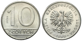 Nickel PROBE coins
POLSKA / POLAND / POLEN / PROBA / PATTERN

PRL. PROBE / PATTERN Nickel 10 zlotych 1989 nominał 

Ładny egzemplarz. Nakład tylk...