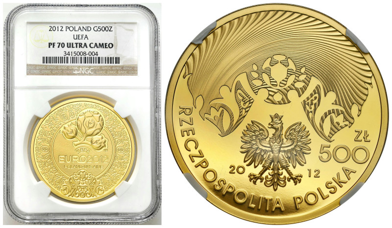 GOLD collector coins of the Polish People Republic and the Third Polish Republic...