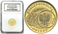 GOLD collector coins of the Polish People Republic and the Third Polish Republic
POLSKA / POLAND / POLEN / POLOGNE / POLSKO

100 zlotych 2000 Zjazd...