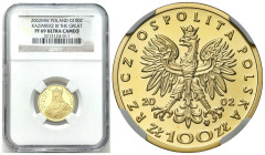 GOLD collector coins of the Polish People Republic and the Third Polish Republic
POLSKA / POLAND / POLEN / POLOGNE / POLSKO

III RP. 100 zlotych 20...