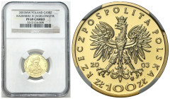 GOLD collector coins of the Polish People Republic and the Third Polish Republic
POLSKA / POLAND / POLEN / POLOGNE / POLSKO

III RP. 100 zlotych 20...