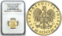 GOLD collector coins of the Polish People Republic and the Third Polish Republic
POLSKA / POLAND / POLEN / POLOGNE / POLSKO

III RP. 100 zlotych 20...