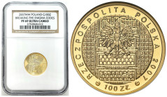 GOLD collector coins of the Polish People Republic and the Third Polish Republic
POLSKA / POLAND / POLEN / POLOGNE / POLSKO

III RP. 100 zlotych 20...