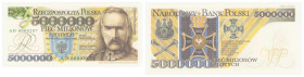 Polish banknotes - Third Polish Republic
POLSKA / POLAND / POLEN / POLOGNE / POLSKO

5.000.000 złotych 1995 - REPLIKA PROJEKTU seria AD 

Replika...