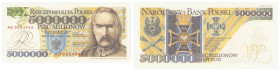Polish banknotes - Third Polish Republic
POLSKA / POLAND / POLEN / POLOGNE / POLSKO

5.000.000 złotych 1995 - REPLIKA PROJEKTU seria AB 

Replika...