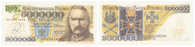 Polish banknotes - Third Polish Republic
POLSKA / POLAND / POLEN / POLOGNE / POLSKO

5.000.000 złotych 1995 - REPLIKA PROJEKTU seria AA 

Replika...