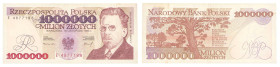 Polish banknotes - Third Polish Republic
POLSKA / POLAND / POLEN / POLOGNE / POLSKO

1.000.000 złotych 1993 seria E 

Obiegowy egzemplarz.

Con...