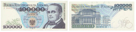 Polish banknotes - Third Polish Republic
POLSKA / POLAND / POLEN / POLOGNE / POLSKO

100.000 złotych 1990 RZADKA SERIA Z 

Rzadka, jednoliterowa ...