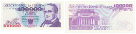Polish banknotes - Third Polish Republic
POLSKA / POLAND / POLEN / POLOGNE / POLSKO

100.000 złotych 1993 seria E 

Pięknie zachowane.

Conditi...