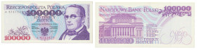 Polish banknotes - Third Polish Republic
POLSKA / POLAND / POLEN / POLOGNE / POLSKO

100.000 złotych 1993 seria A - PIERWSZA SERIA 

Poszukiwana ...