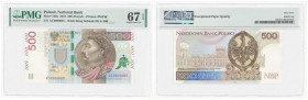 Polish banknotes - Third Polish Republic
POLSKA / POLAND / POLEN / POLOGNE / POLSKO

500 złotych 2016 seria AC, PMG 67 EPQ – WYŚMIENITE 

Idealni...