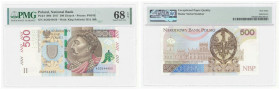 Polish banknotes - Third Polish Republic
POLSKA / POLAND / POLEN / POLOGNE / POLSKO

500 złotych 2017 seria AG, PMG 68 EPQ - WYŚMIENITE 

Idealni...