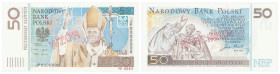 Polish banknotes - Third Polish Republic
POLSKA / POLAND / POLEN / POLOGNE / POLSKO

WZÓR / SPECIMEN 50 złotych 2006 Jan Paweł II - RZADKOŚĆ 

WZ...