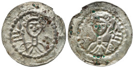 Medieval coins - World
GERMANY / ENGLAND / CZECH / GERMAN / GREAT BRITIAN / Scandinavia / Skandinavien

Germany, Magdeburg. Adelgot (1107-1119). Br...