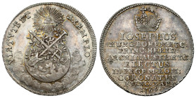 Austria
Austria, Maria Theresa, Joseph II. Coronation token of Joseph II Habsburg, 1764 

Żeton wybity z okazji koronacji we Frankfurcie Józefa II ...