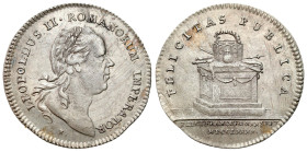Austria
Austria, Leopold II (1790-1792). Coronation token for the Roman King in Frankfurt 

Żeton autorstwa Johanna Georga Bunsena, mistrza mennicy...