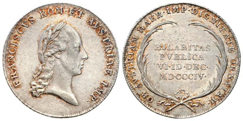 Austria
Austria. Francis II (17921835) Coronation token 1804 
AW: Popiersie wł...