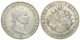 Austria
Austria, Francis II (17921835). 20 kreuzer 1831 B, Kremnica 

Kolorowa patyna.&nbsp;

Details: Ag 
Condition: 3+ (VF+) 
Literature: Her...