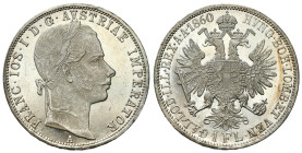 Austria
Austria. Franz Joseph I (18481916). 1 florin 1860, Vienna 

Pięknie zachowany egzemplarz i połysk.Cudowna moneta.

Details: 12,39 g Ag 
...