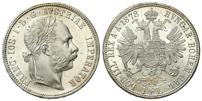 Austria
Austria. Franz Joseph I (18481916). 1 florin 1878, Vienna 

Pięknie z...